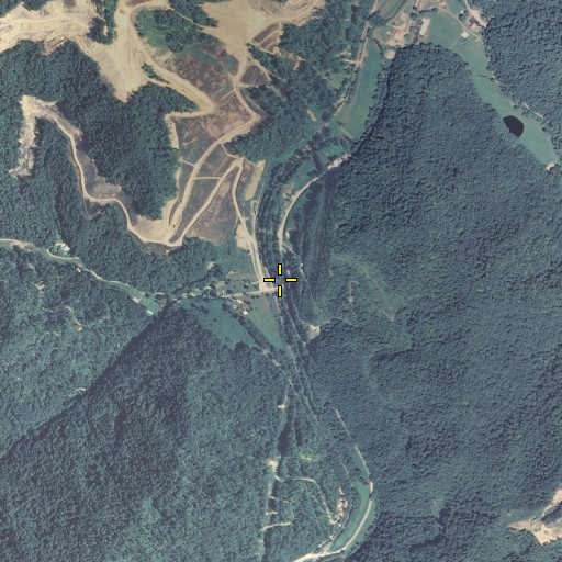 Aerial/Satellite Image of Hicks Branch, KY