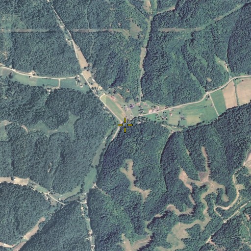 Aerial/Satellite Image of Holly Fork, KY