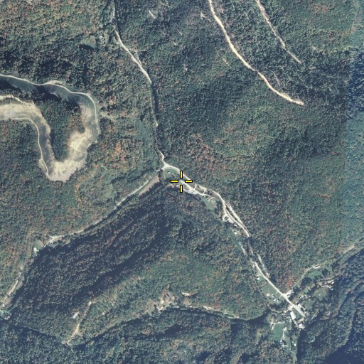 Aerial/Satellite Image of Hurricane Gap School, KY