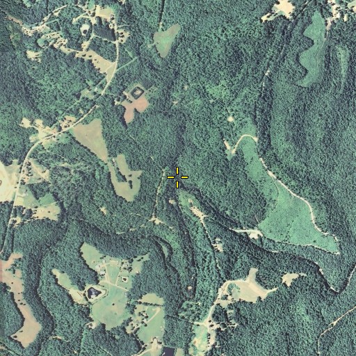 Aerial/Satellite Image of Kilburn Fork, KY
