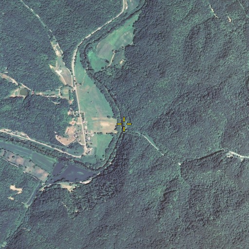 Aerial/Satellite Image of Laurel Branch, KY