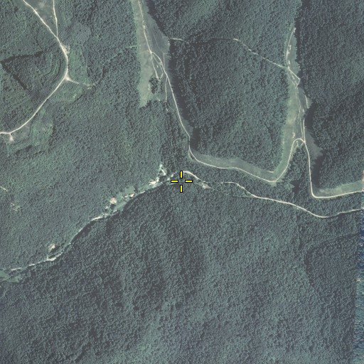Aerial/Satellite Image of Lefthand Fork, KY