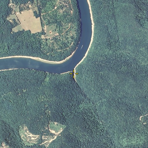 Aerial/Satellite Image of Lick Branch, KY