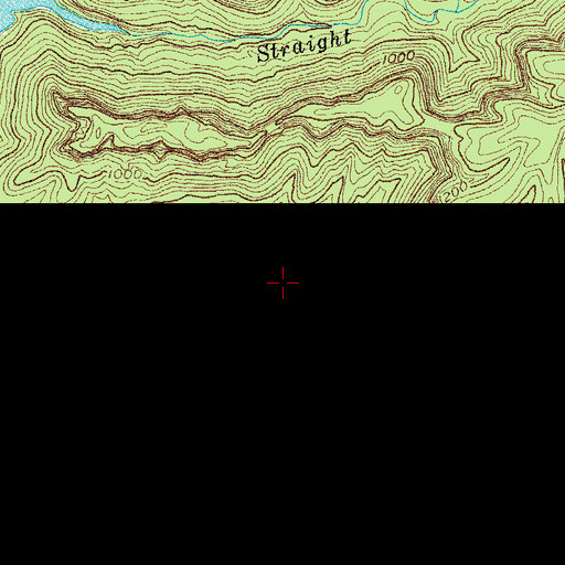 Topographic Map of Long Hollow, KY