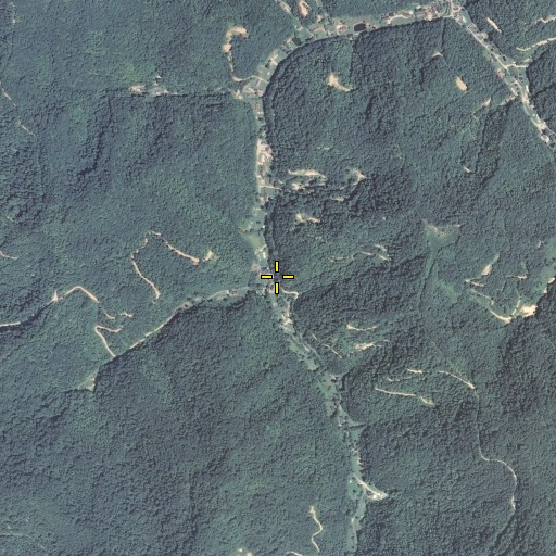 Aerial/Satellite Image of Lost Fork, KY
