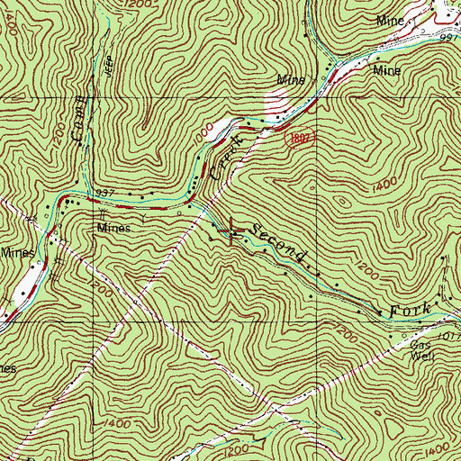 Topographic Map of Lower Hendrix School, KY