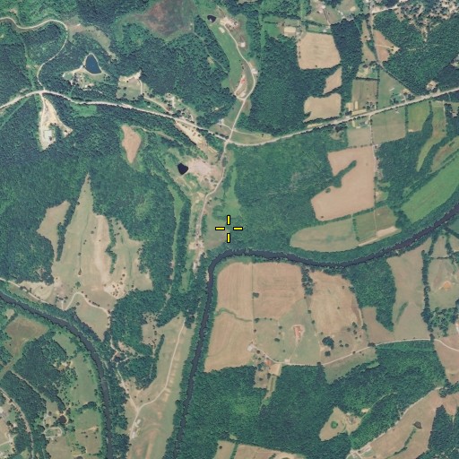 Aerial/Satellite Image of Maple Creek, KY