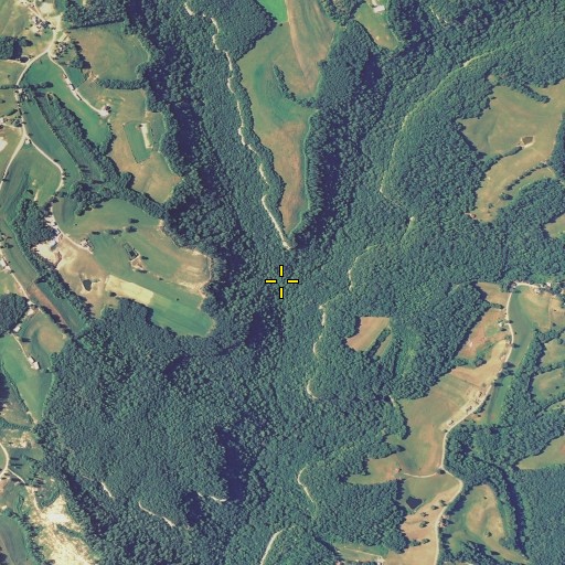 Aerial/Satellite Image of Mariba Fork, KY