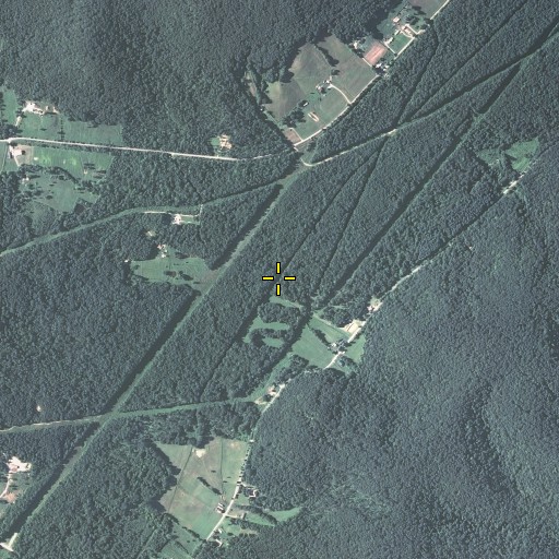 Aerial/Satellite Image of McCarty Branch, KY