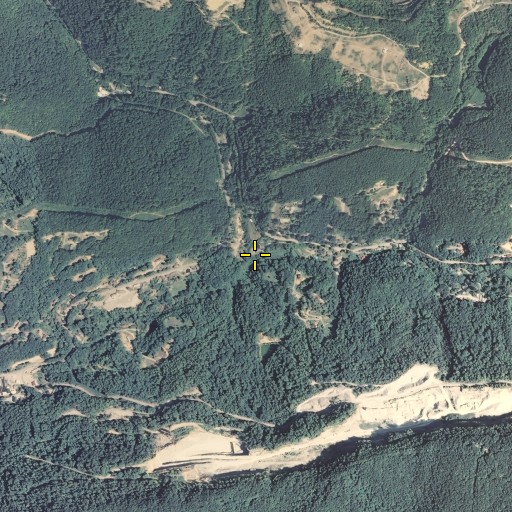 Aerial/Satellite Image of Mills Branch, KY