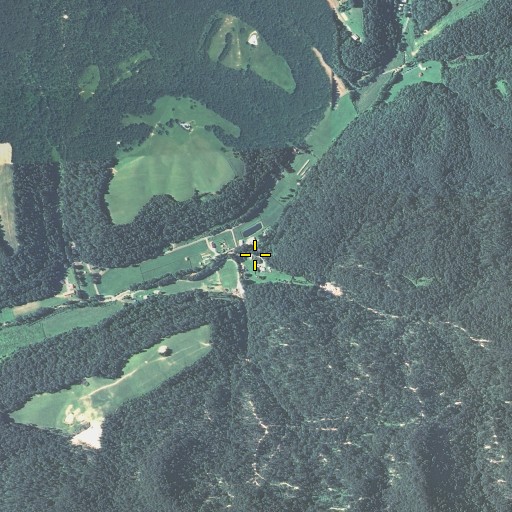 Aerial/Satellite Image of Mudlick Branch, KY