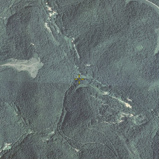 Aerial/Satellite Image of Persimmon Fork, KY