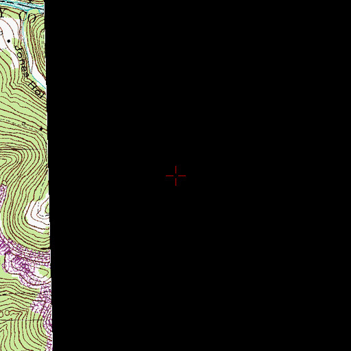 Topographic Map of Pete Hollow, KY