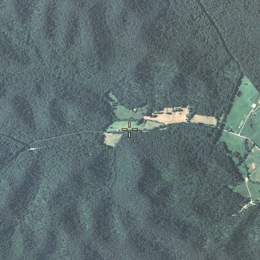 Aerial/Satellite Image of Plank Branch, KY