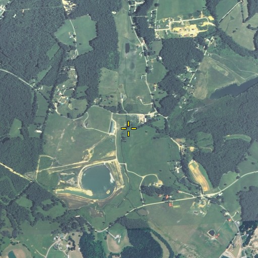 Aerial/Satellite Image of Queens Branch, KY