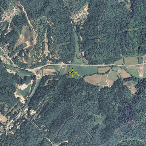 Aerial/Satellite Image of Reed Branch, KY