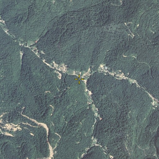 Aerial/Satellite Image of Right Fork Upper Second Creek, KY