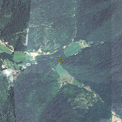 Aerial/Satellite Image of Roaring Fork, KY