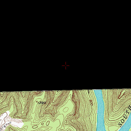 Topographic Map of Rogers Hollow, KY