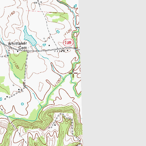 Topographic Map of Rough Creek, KY