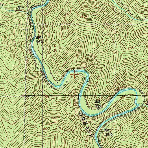 Topographic Map of Royal School, KY