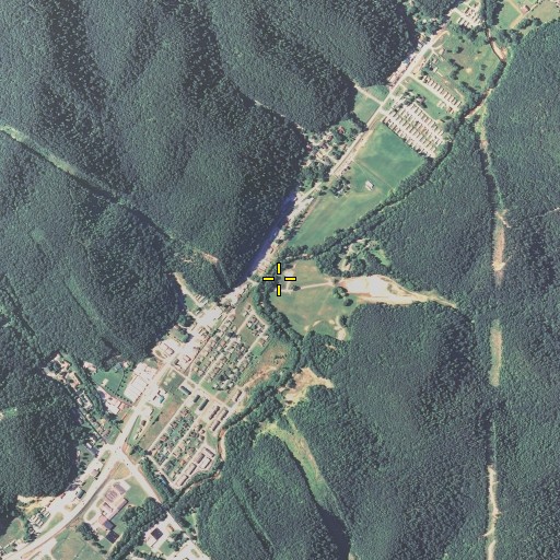 Aerial/Satellite Image of Schoolhouse Branch, KY