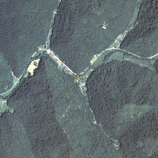 Aerial/Satellite Image of Shady School, KY