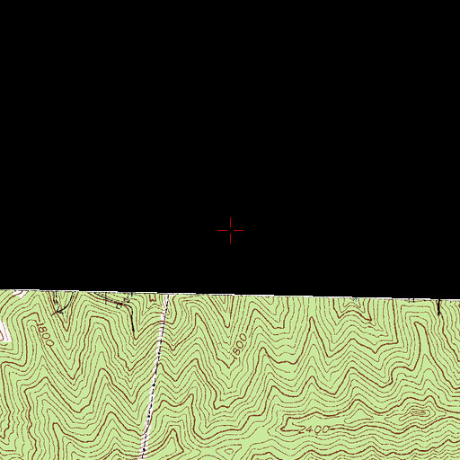 Topographic Map of Short Town, KY