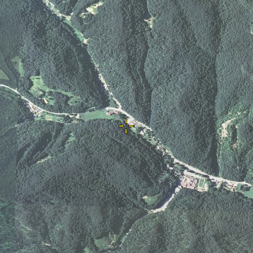 Aerial/Satellite Image of Sim Long Branch, KY