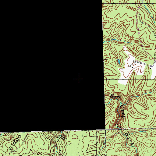 Topographic Map of Spice Mortar Branch, KY