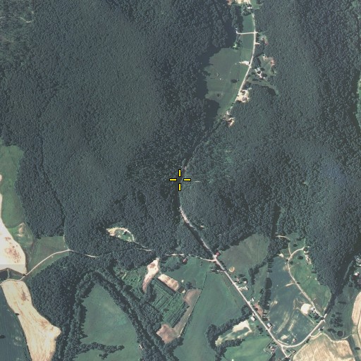Aerial/Satellite Image of Spurlock Gap, KY