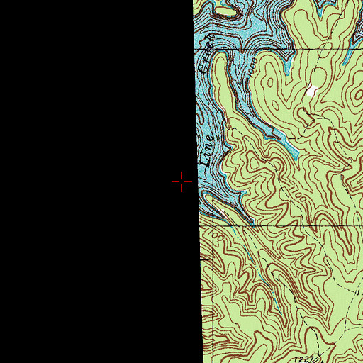 Topographic Map of Stillhouse Branch, KY