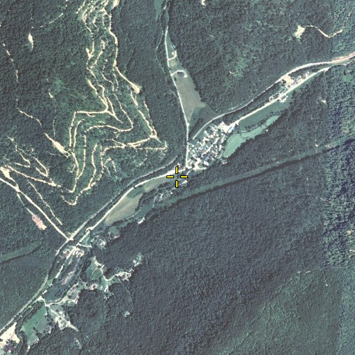 Aerial/Satellite Image of Stoney Fork, KY