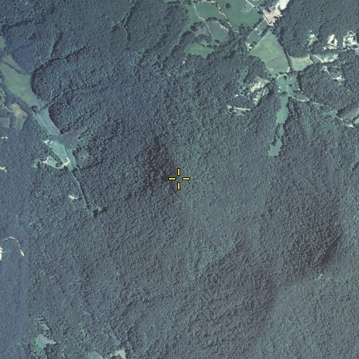 Aerial/Satellite Image of Sugarloaf Mountain, KY