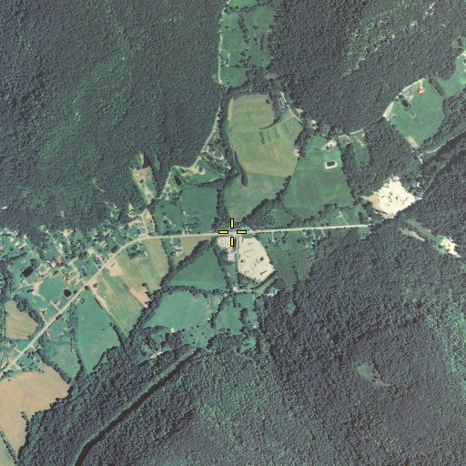 Aerial/Satellite Image of Tickey Fork, KY