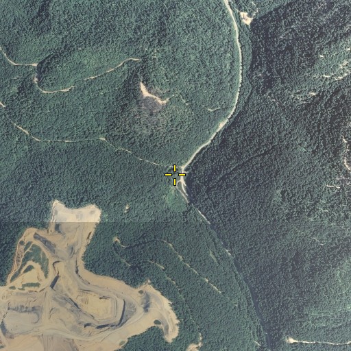 Aerial/Satellite Image of Trace Branch, KY