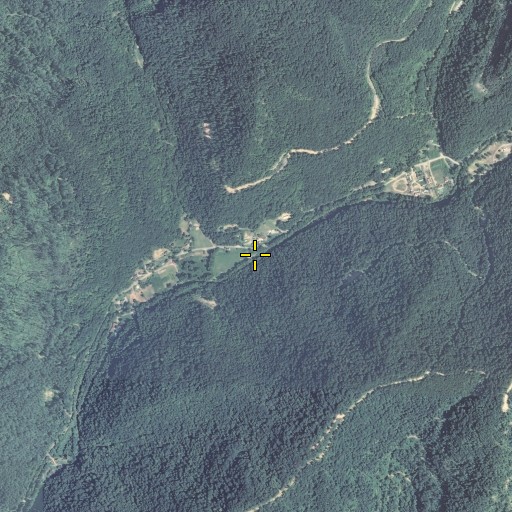 Aerial/Satellite Image of Upper Abner Branch School, KY