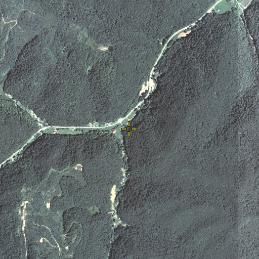 Aerial/Satellite Image of Upper Elk School, KY