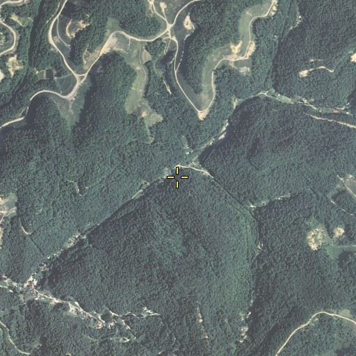 Aerial/Satellite Image of Upper Trace Fork School, KY