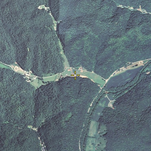 Aerial/Satellite Image of Wagonroad Fork, KY