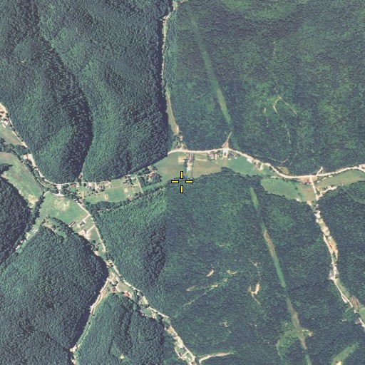 Aerial/Satellite Image of Wallace Branch, KY