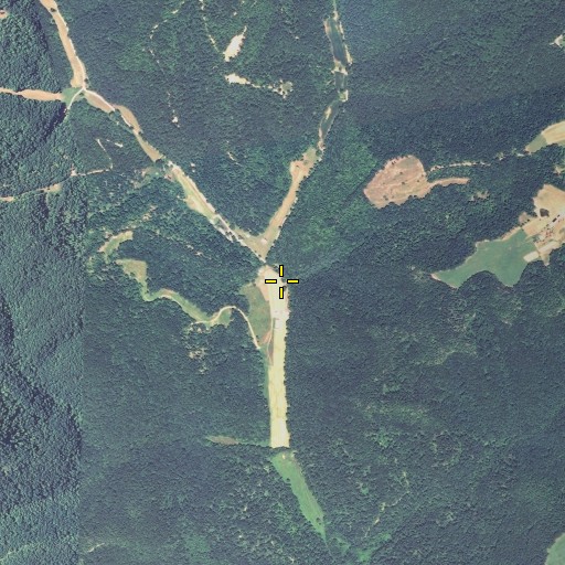 Aerial/Satellite Image of Wallace Branch, KY