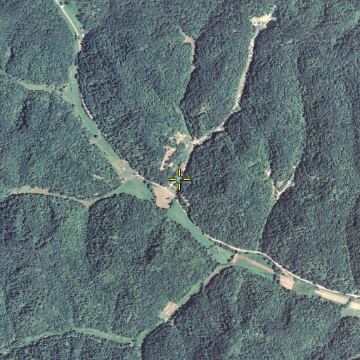 Aerial/Satellite Image of Walnut Grove School, KY