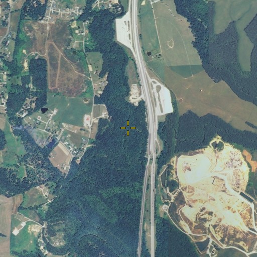 Aerial/Satellite Image of Ward Branch, KY