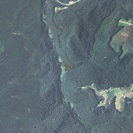 Aerial/Satellite Image of Warm Fork, KY
