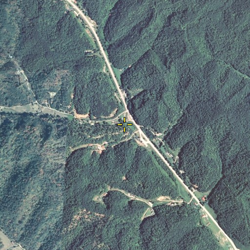Aerial/Satellite Image of Whetstone Branch, KY