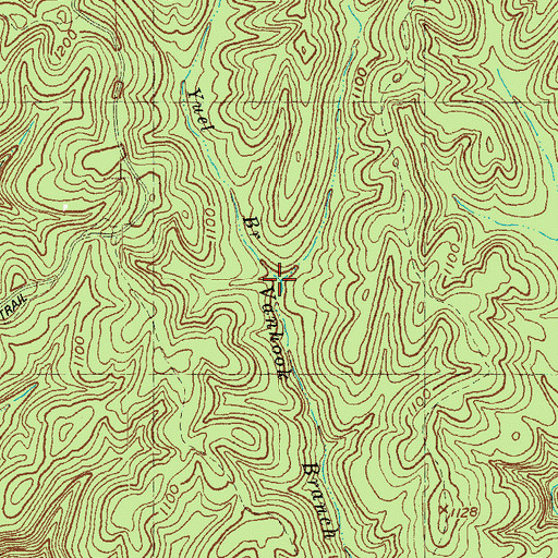 Topographic Map of Yuel Branch, KY