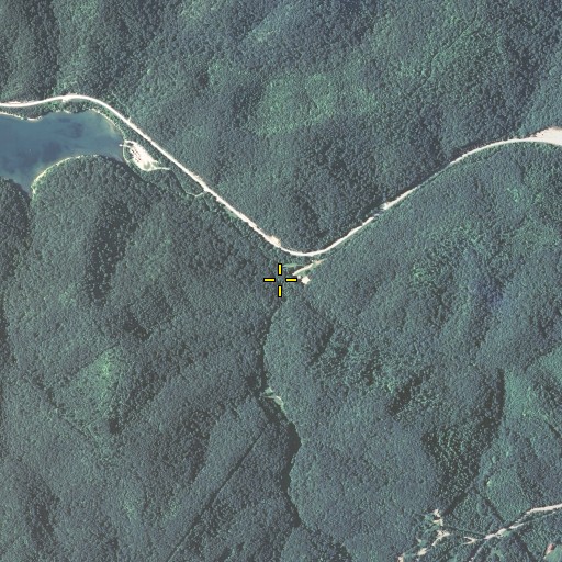 Aerial/Satellite Image of Middle Fork, KY