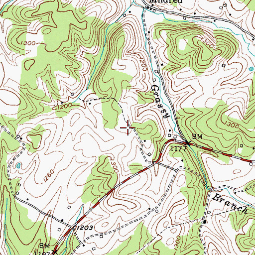 Topographic Map of Tyner Elementary School, KY