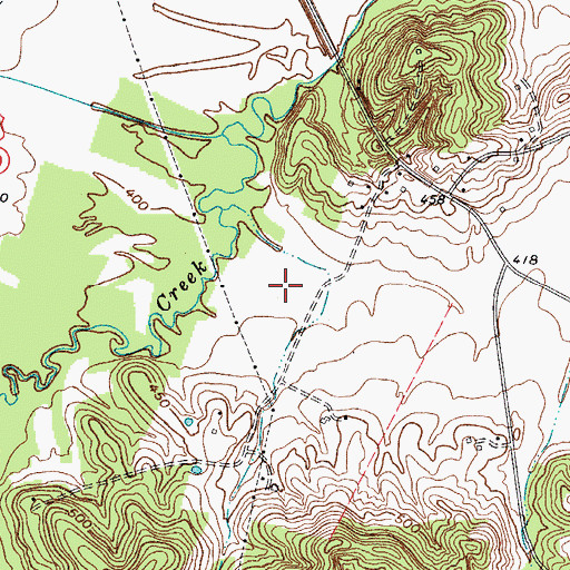 Topographic Map of Butler County, KY